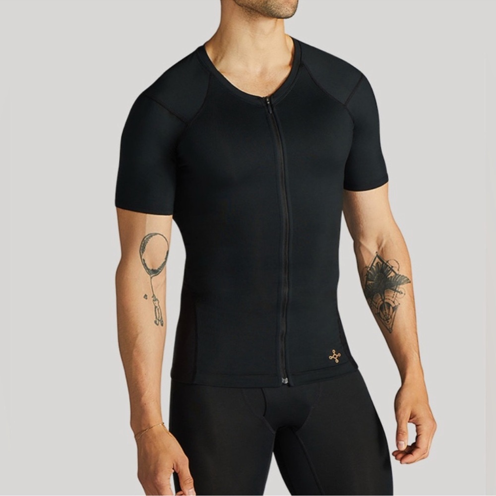 Men's Black Short Sleeve Shirt